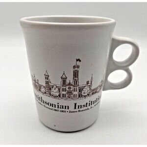 Bennington Potters Smithsonian Institution Coffee Tea Mug Trigger Handle VT